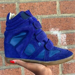 Rare Isabel Marant Bekket Suede Sneakers